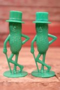 ct-240814-23 PLANTERS / MR.PEANUT 1950's Salt & Pepper Shaker (Green)