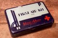 dp-240814-21 Johnson & Johnson / 1960's-1970's FIRST AID KIT BOX