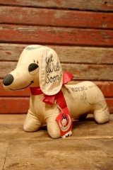 ct-230414-21 "Get Well Soon" 1950's-1960's Dachshund Message Doll