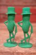 画像3: ct-240814-23 PLANTERS / MR.PEANUT 1950's Salt & Pepper Shaker (Green)