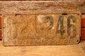 dp-230601-21 License Plate 1931 MISSOURI "621-246"