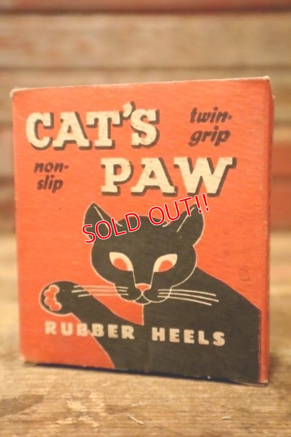 画像2: dp-230301-109 CAT'S PAW / 1950's RUBBER HEELS