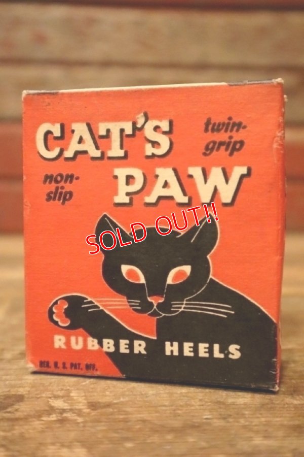 画像2: dp-230301-109 CAT'S PAW / 1950's RUBBER HEELS