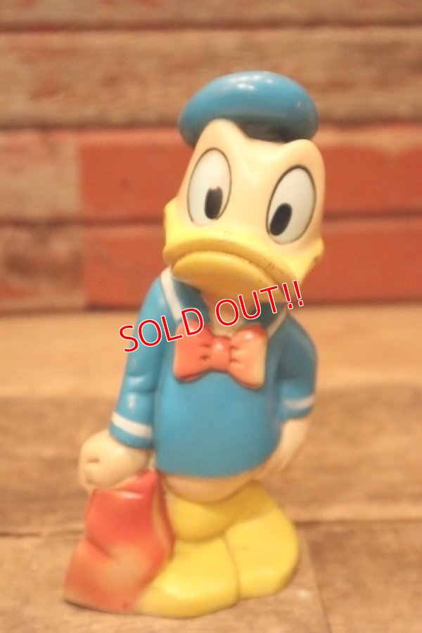 画像1: ct-240214-112 Donald Duck / 1980's Rubber Doll