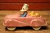 画像3: ct-240814-06 Donald Duck & Pluto / SUN RUBBER 1940's Toy Car