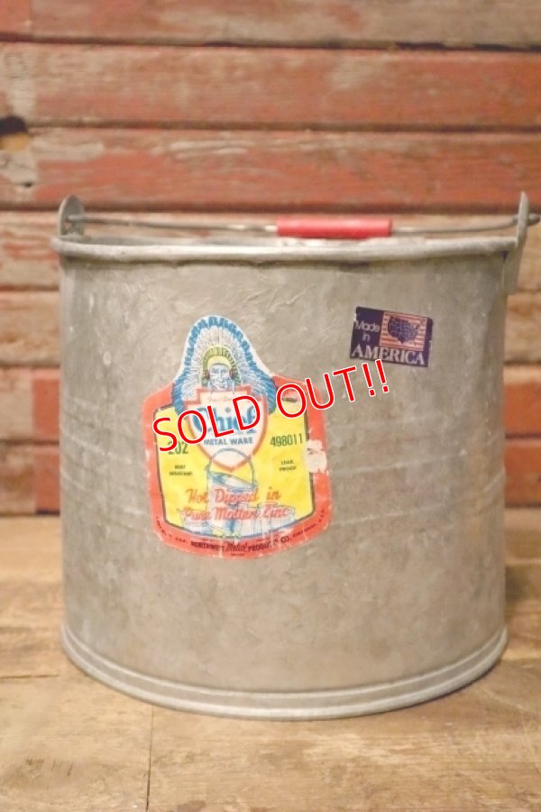 画像1: dp-240814-19 NORTHWEST METAL PRODUCTS CO. Chief METAL WARE BUCKET