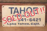 dp-240207-22 TAHOE FENCE CO. Metal Sign