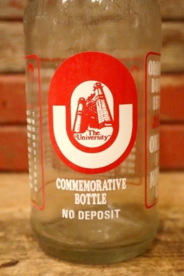 画像2: dp-230101-65 University of Oklahoma / OKLAHOMA SOONERS 1975 National Champion Dr Pepper Bottle