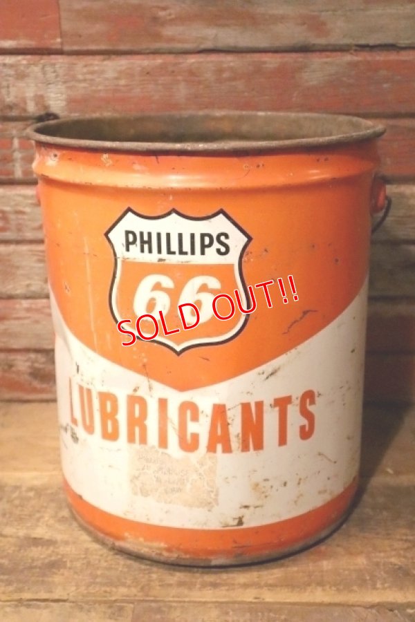 画像1: dp-240911-49 PHILLIPS 66 / 1970's〜 5 U.S. GALLONS LUBRICANTS CAN