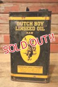 dp-240911-84 Dutch Boy / 1940's LINSEED OIL 7 1/2 LBS. Can