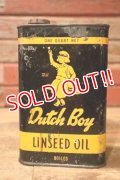 dp-240911-83 Dutch Boy / 1950's-1960's LINSEED OIL ONE QUART Can