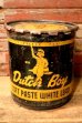 画像1: dp-240911-76 Dutch Boy / 1950's-1960's SOFT PASTE WHITE LEAD 100 LBS. NET Bucket (1)