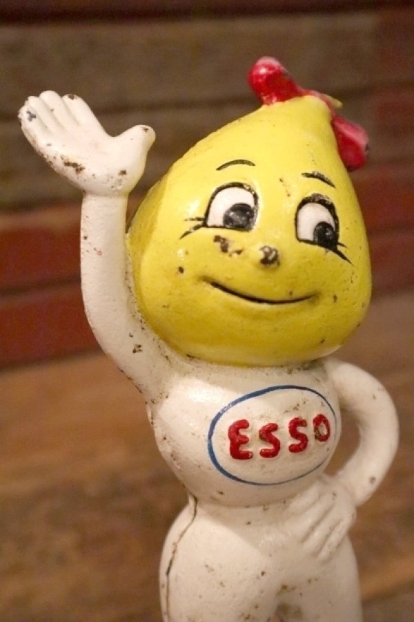 画像2: ct-240911-06 Esso / Mrs. Drip 〜1950's Cast Iron Coin Bank