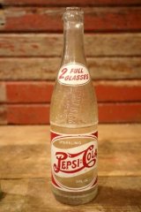 dk-003 PEPSI : COLA / Late 1940's 12 FL.OZ. Bottle