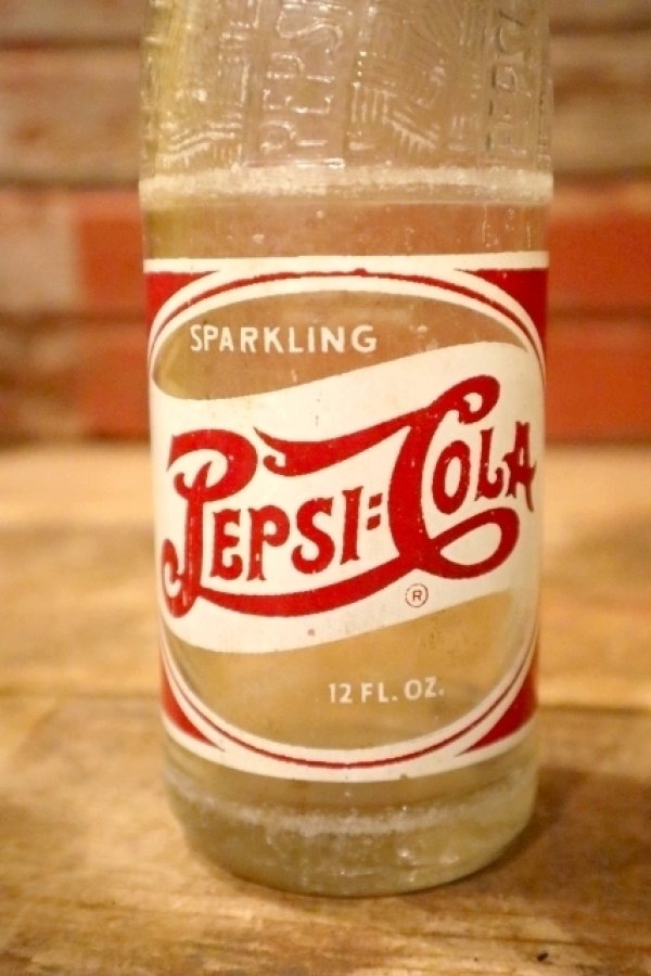 画像2: dk-003 PEPSI : COLA / Late 1940's 12 FL.OZ. Bottle