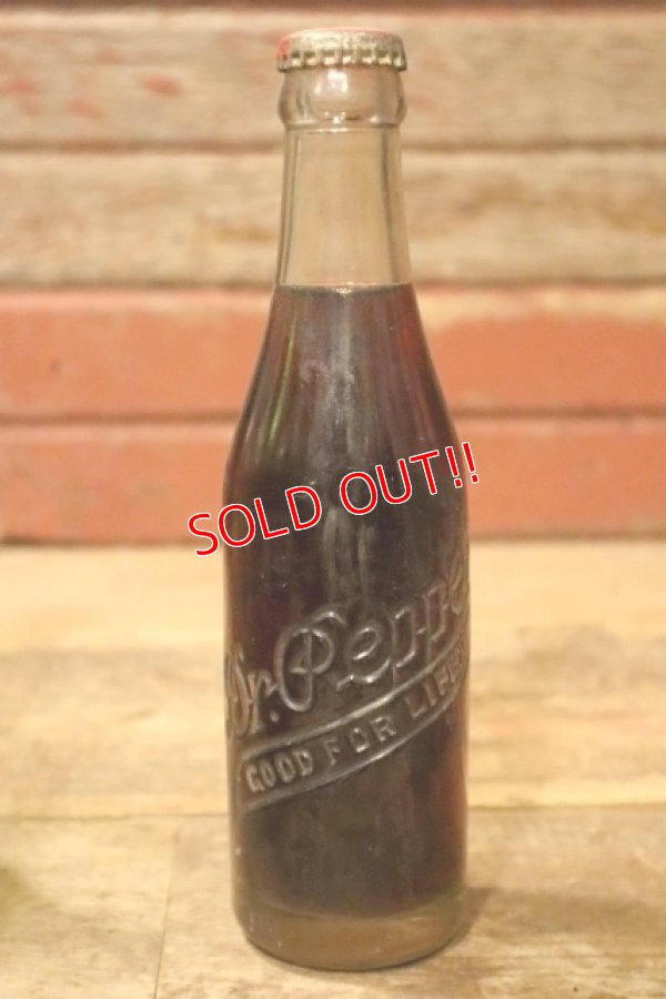 画像1: dk-008 Dr. Pepper  / 1940's 6 1/2 FL.OZ. Bottle