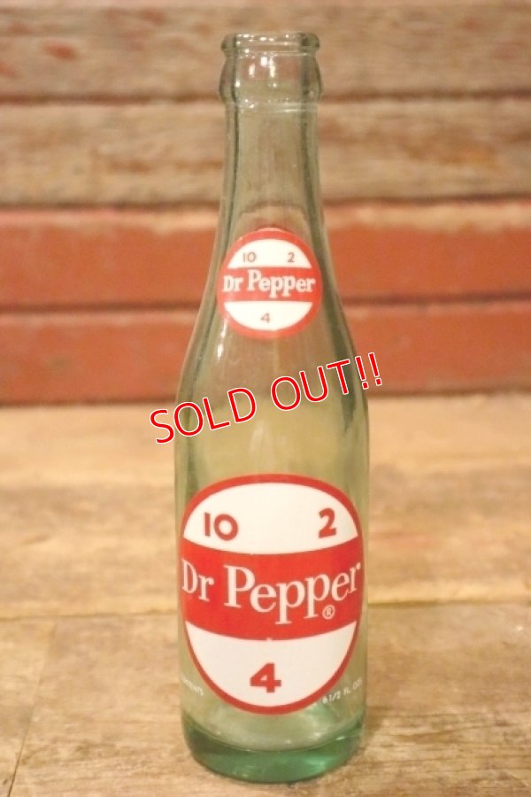 画像1: dk-011 Dr Pepper  / 1960's 6 1/2 FL.OZ. Bottle