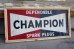 画像7: dp-240911-41 CHAMPION / 1950's W-side Metal Sign