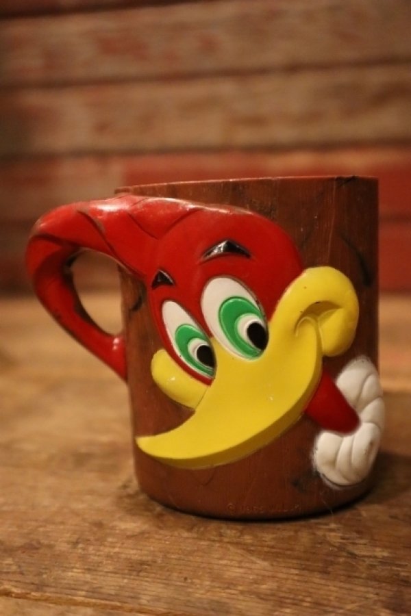 画像2: ct-240911-05 Woody Woodpecker / 1960's Plastic Mug & Bowl Set (A)