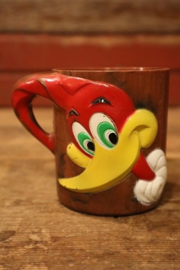 画像2: ct-240911-05 Woody Woodpecker / 1960's Plastic Mug & Bowl Set (D)