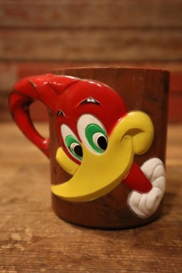 画像2: ct-240911-05 Woody Woodpecker / 1960's Plastic Mug & Bowl Set (C)