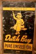 画像2: dp-240911-89 Dutch Boy / 1960's PURE LINSEED OIL 38 POUNDS CAN (2)