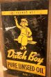 画像4: dp-240911-89 Dutch Boy / 1960's PURE LINSEED OIL 38 POUNDS CAN