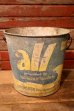 画像1: dp-240911-67 all / 1950's-1960's Laundry Detergent Galvanized Metal Bucket (1)