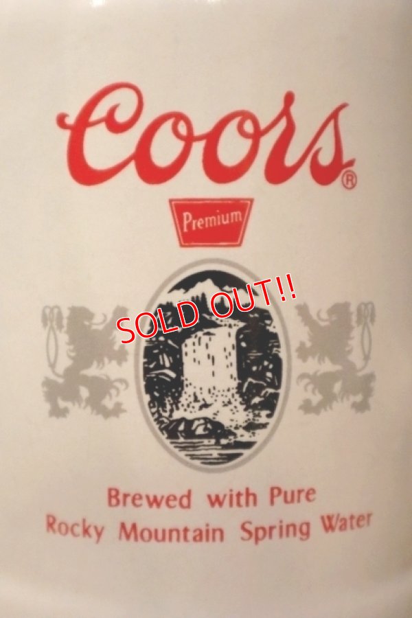 画像2: dp-240911-17 Coors Beer / 1970's Beer Mug