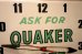 画像2: dp-240911-19 【JUNK】QUAKER STATE MOTOR OIL / 1960's Wall Clock (2)