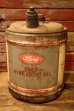 画像1: dp-240911-31 Ford / 1960's-1970's FORD HYDRAULIC OIL 5 U.S. GALLONS CAN (1)