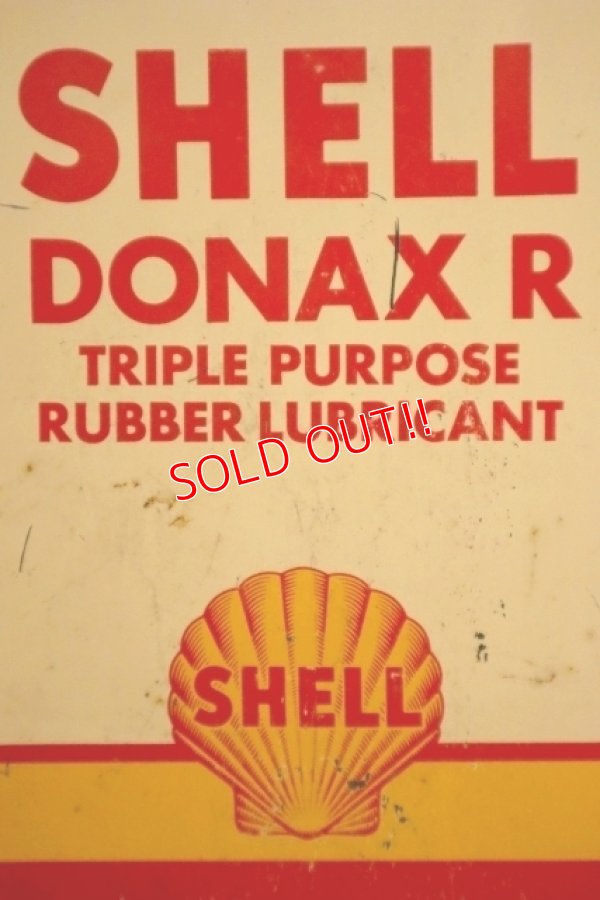 画像2: dp-240321-16 SHELL 1950's DONAX R ONE U.S. GALLON CAN