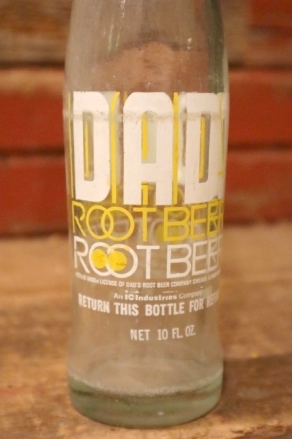 画像2: dk-032 DAD'S ROOT BEER / 1970's-1980's 10 FL. OZ. Bottle