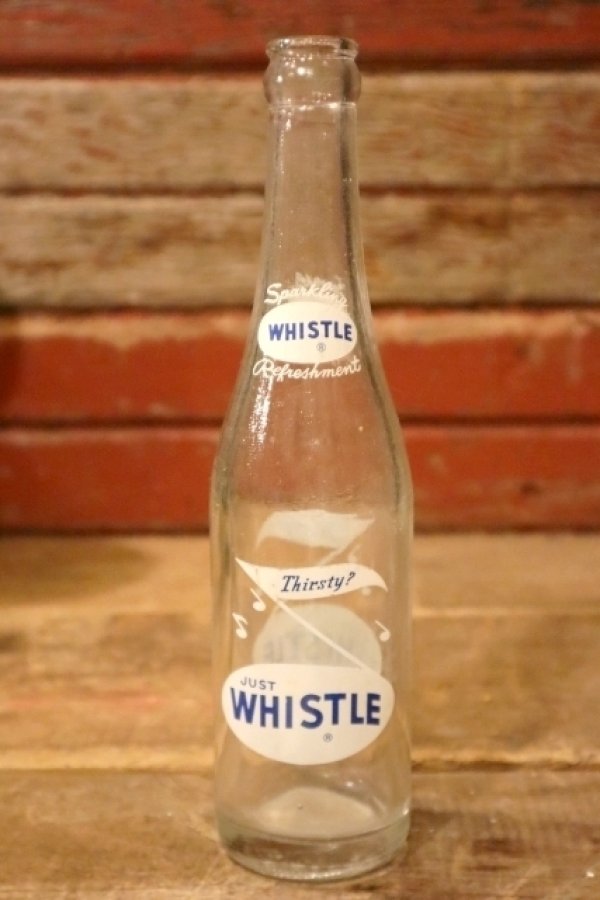 画像1: dk-034 WHISTLE / 1970's 10 FL. OZ. Bottle