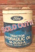 dp-240911-29 Ford TRACTOR HYDRAULICOIL / 1970's 5 U.S.GALLONS CAN