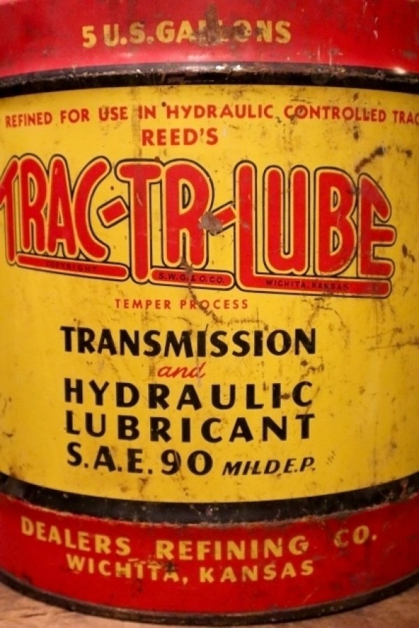 画像2: dp-240911-33 TRAC-TR-LUBE / 1960's 5 U.S.GALLONS CAN