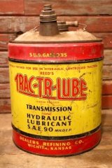 dp-240911-33 TRAC-TR-LUBE / 1960's 5 U.S.GALLONS CAN