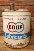 dp-240911-30 CO-OP Lubricant / 1970's 5 U.S.GALLONS CAN