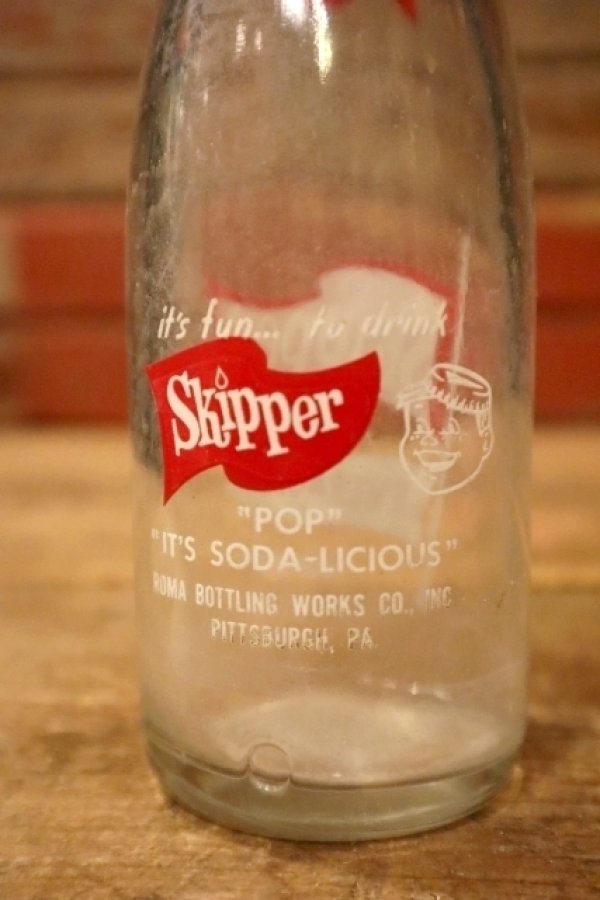 画像3: dk-044 Skipper BEVERAGES / 1960's 7 FL.OZ Bottle