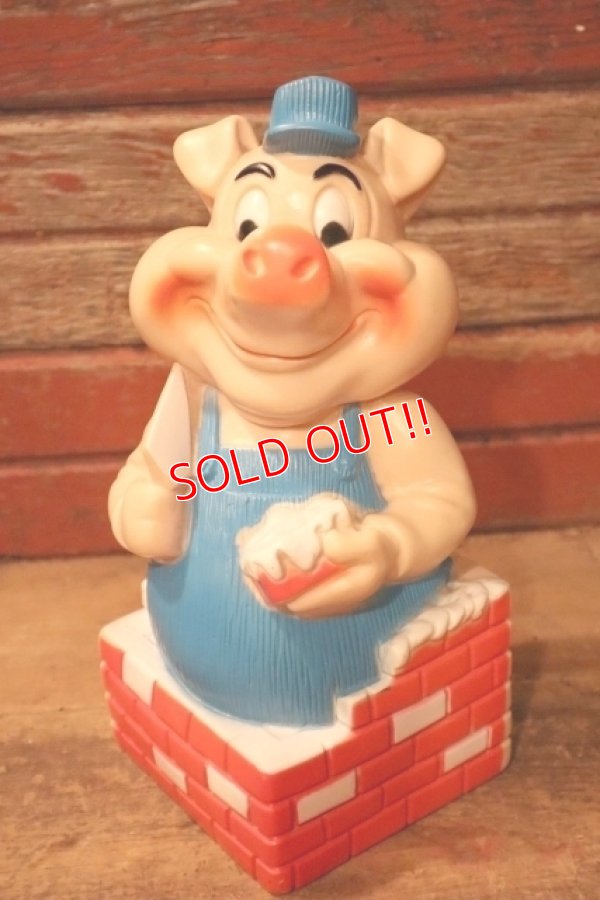 画像1: ct-241008-90 BAKERS SYSTEMS, INC. 1970's "Pig" Plastic Coin Bank