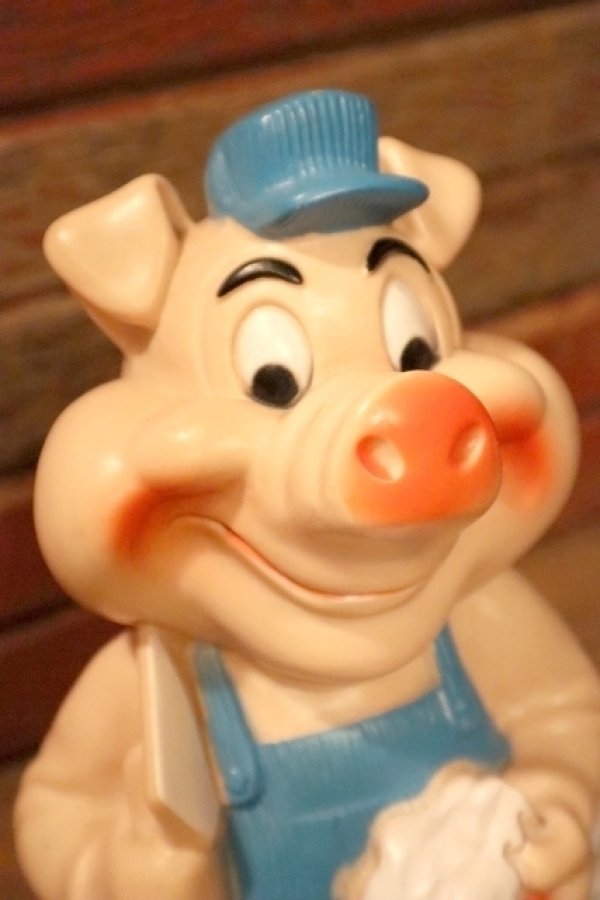 画像2: ct-241008-90 BAKERS SYSTEMS, INC. 1970's "Pig" Plastic Coin Bank