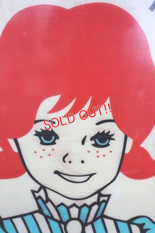 画像2: dp-240911-26 ※店頭ピックアップのみ WENDY'S 〜1990's Store Sign