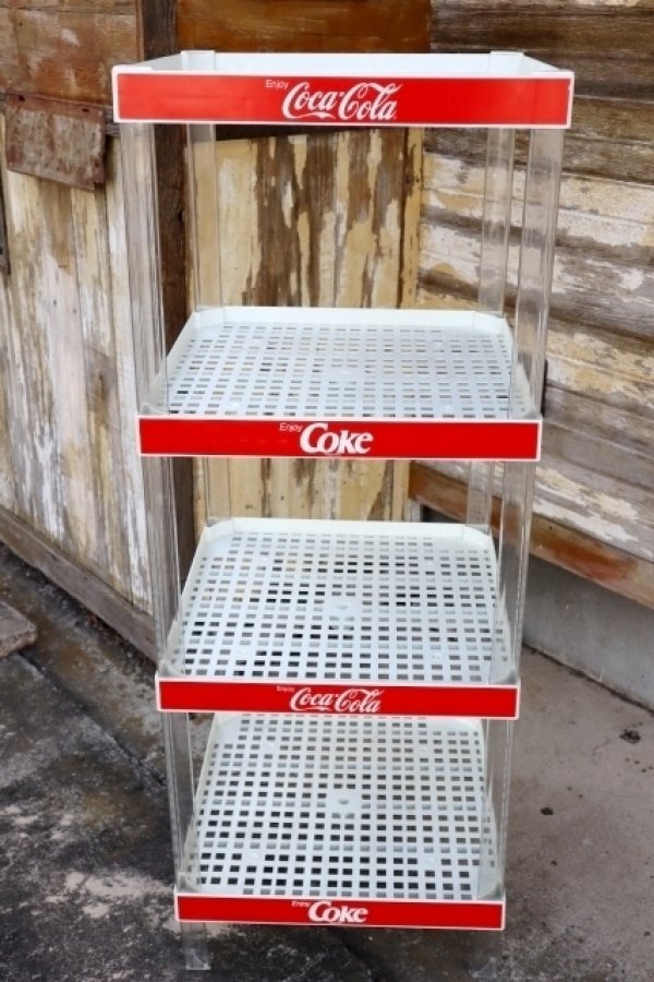 画像2: dp-240911-09 Coca-Cola / 1990's Store Display Plastic Shelf