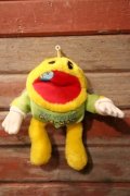 ct-241008-23 PAC-MAN / Knickerbocker 1980's Bean Bag Plush Doll