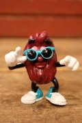 ct-241008-83 The California Raisins / 1988 PVC Figure "Turquoise Sunglasses"