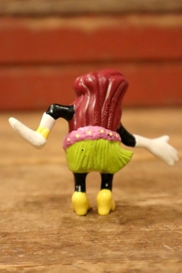 画像3: ct-241008-83 The California Raisins / 1989 PVC Figure "Girl With Grass Skirt"