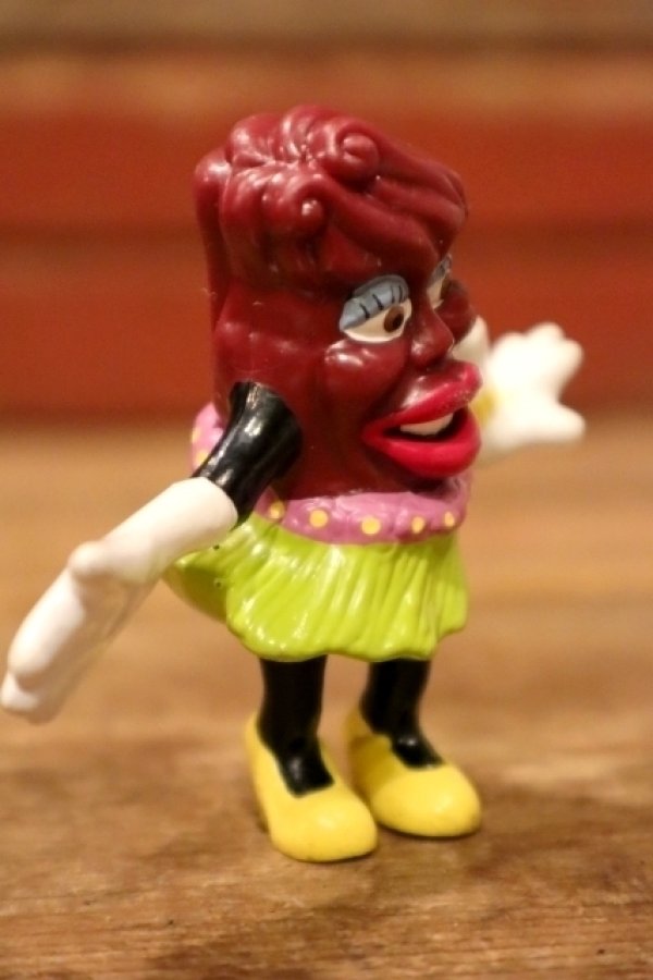 画像2: ct-241008-83 The California Raisins / 1989 PVC Figure "Girl With Grass Skirt"