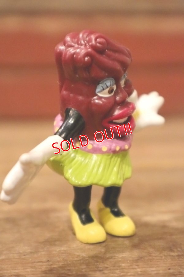 画像2: ct-241008-83 The California Raisins / 1989 PVC Figure "Girl With Grass Skirt"