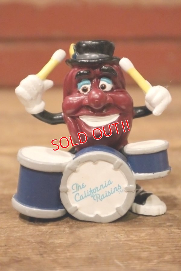 画像1: ct-241008-83 The California Raisins / 1988 PVC Figure "Drummer"