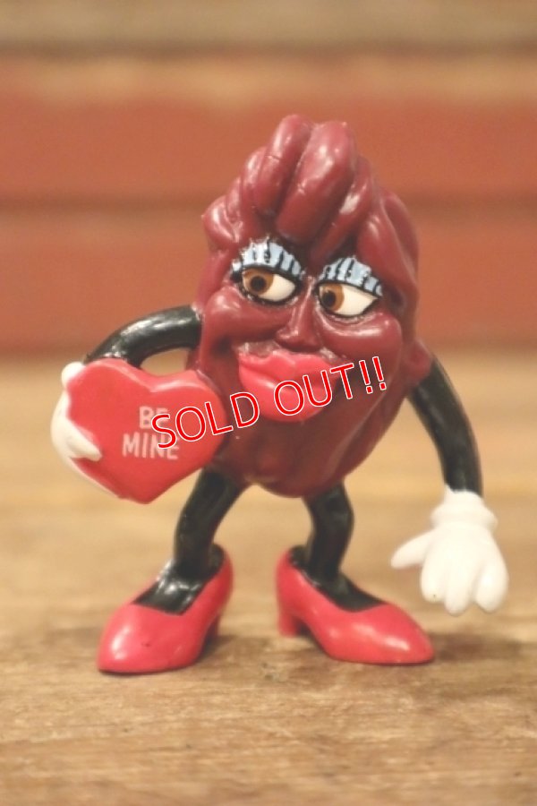 画像1: ct-241008-83 The California Raisins / 1988 PVC Figure "Valentine Woman"